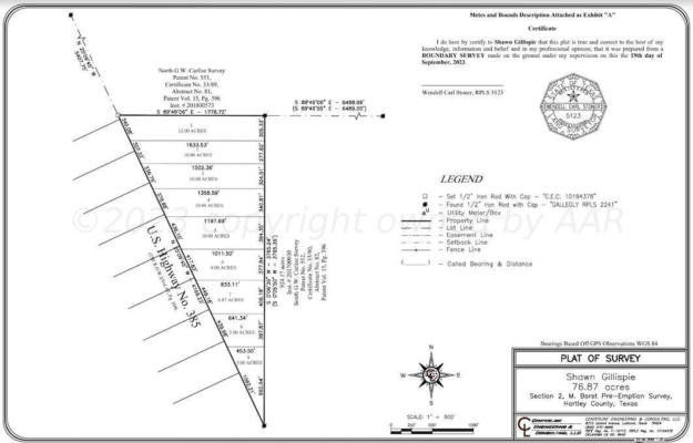 LOT #1, CHANNING, TX 79018, photo 4 of 4